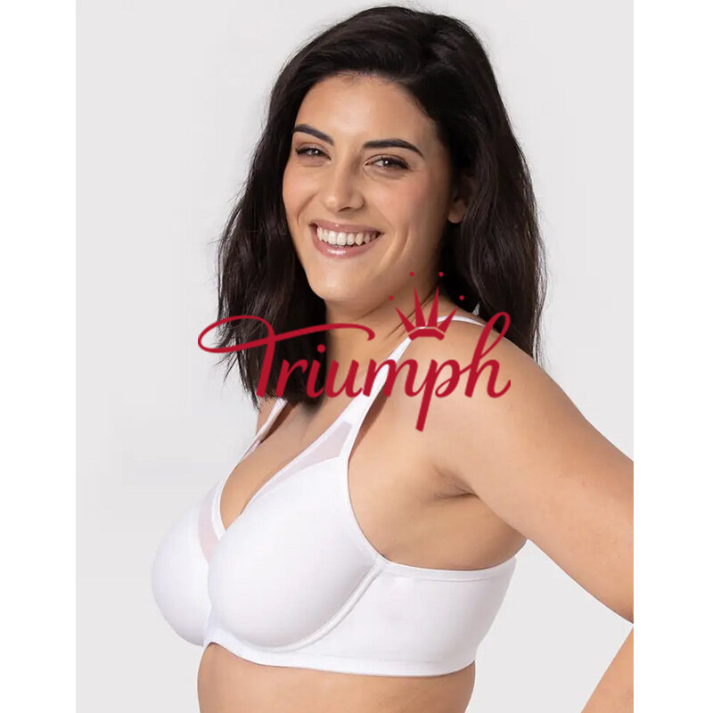 Triumph - Pack de 3 💝 Soutien grande, com suporte extra e sem aros✨✨