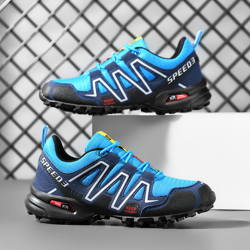 sapatos casuais de corrida cross-country salomon outdoor sapatos de caminhada masculinos