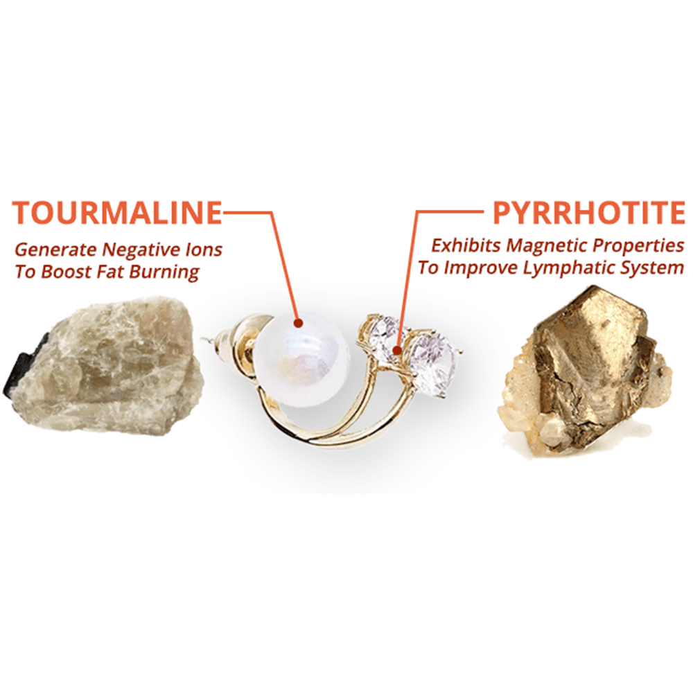 FLYSMUS™ BRINCOS DE PIROTINA DE MAGNTERAPIA DE LINFOVISÃO