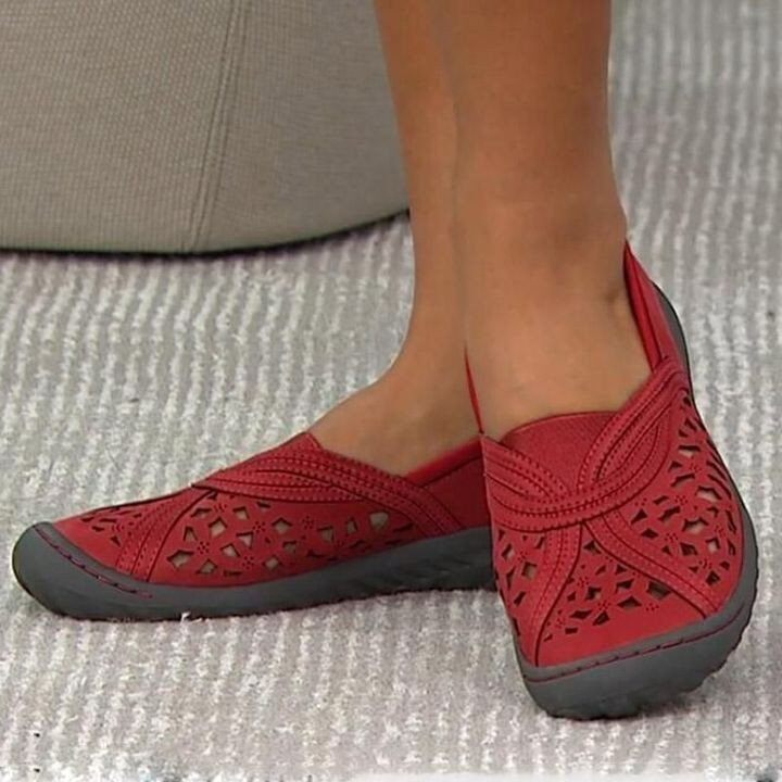 Último dia com 49% de desconto!!!| Sapatos baixos femininos respiráveis ​​e com suporte