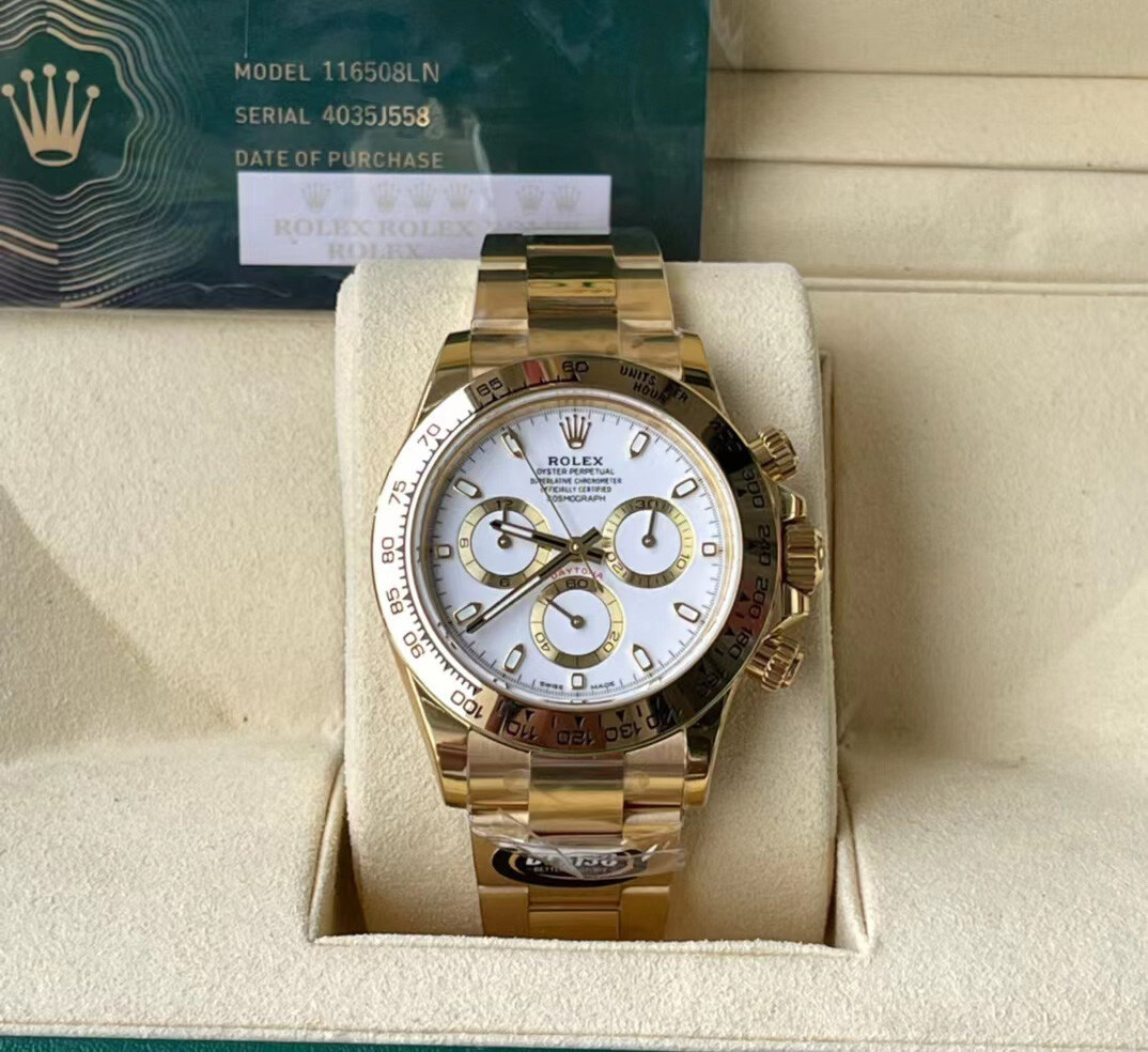 ROLEX ouro amarelo Daytona 40mm
