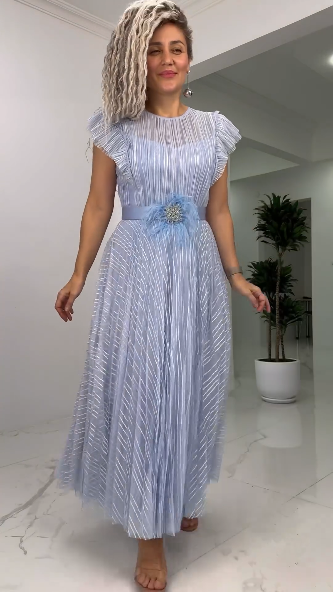 【S-5XL】🥰✨Vestido de chiffon slim fit 2025