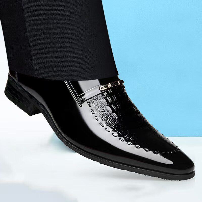 Sapato novos de couro de crocodilo | 50% de desconto🔥