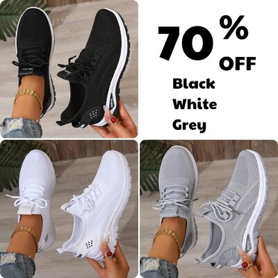 💥Gorąca specjalna zniżka 70%💥 Damskie lekkie, codzienne trampki, ultra miękka podeszwa, oddychające, wygodne podczas chodzenia