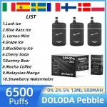 DOLODA Pebble 6500 Puffs Rechargeable Disposable Vape Random Option (fast delivery)_9