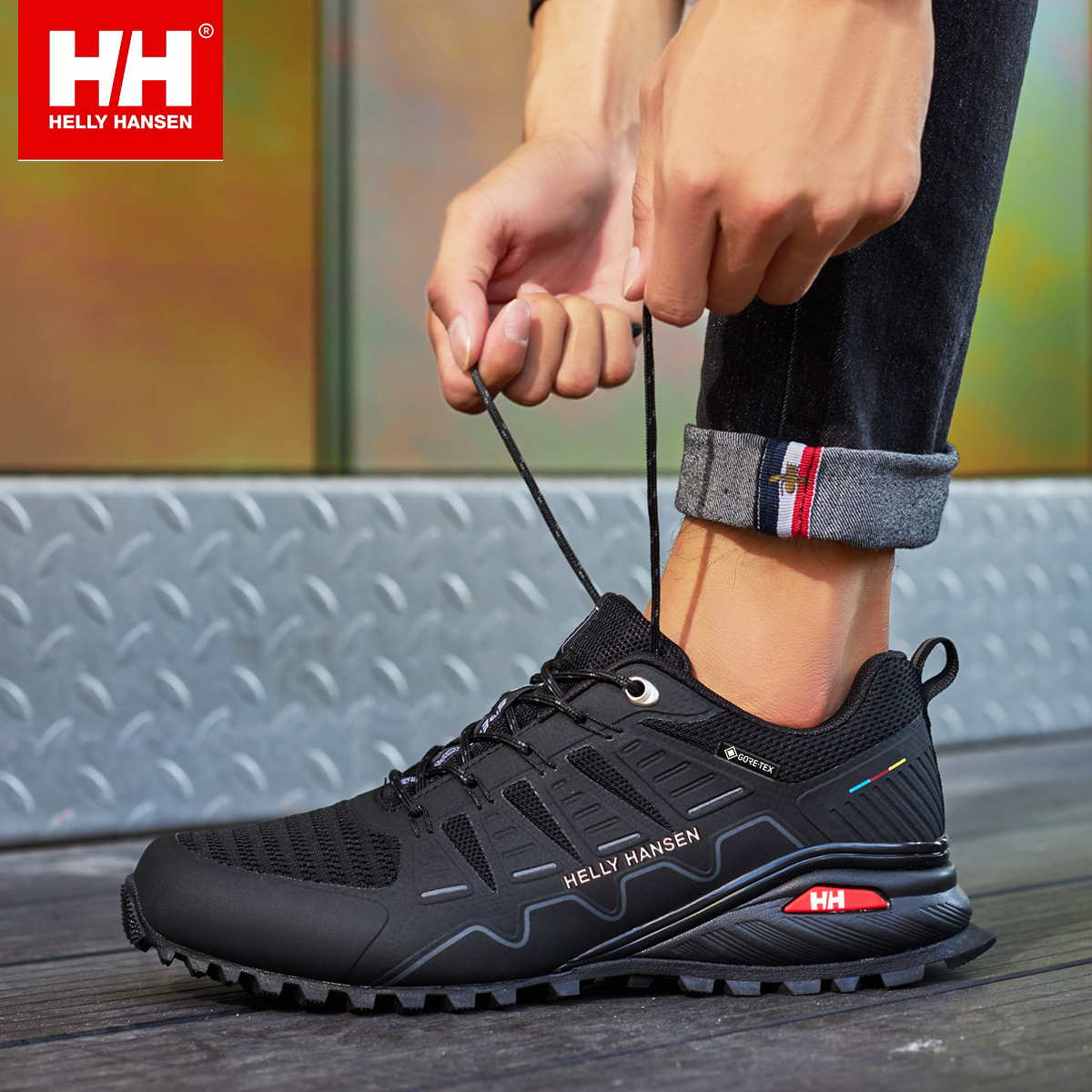 [Helly Hansen]Vízálló, légáteresztő, csúszásmentes GTX túracipő