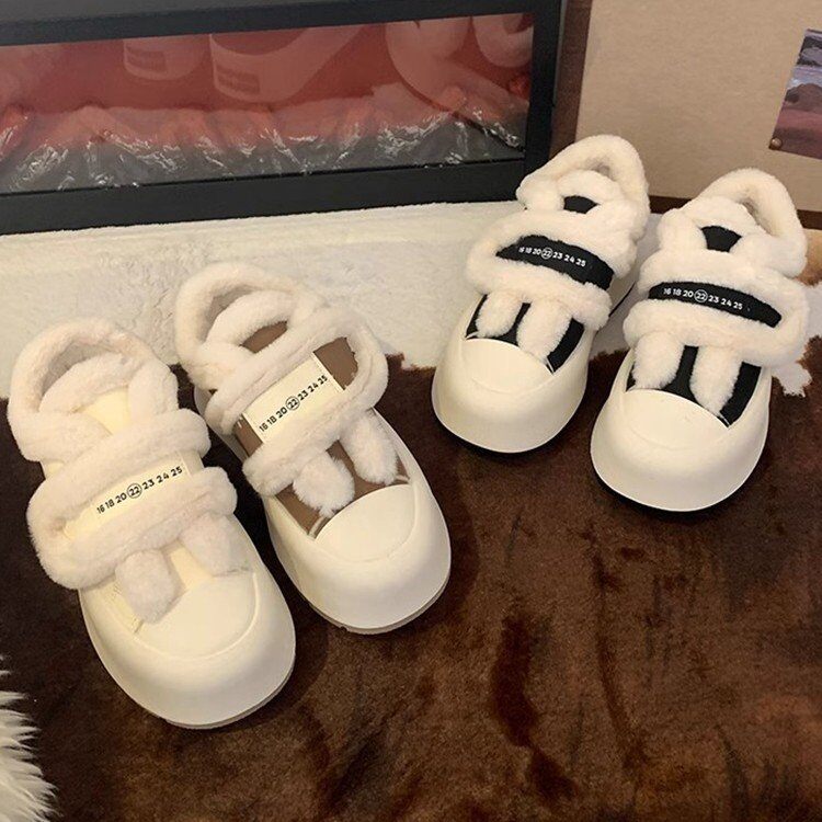 Sapatos de inverno quentes para mulher