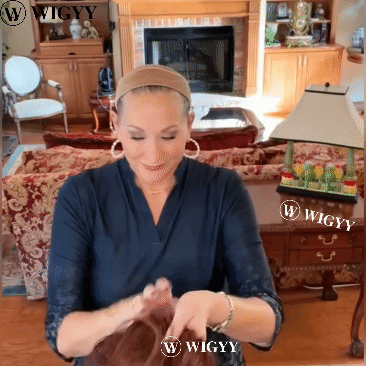 Perucas Wigyy Red Auburn Straight Bob