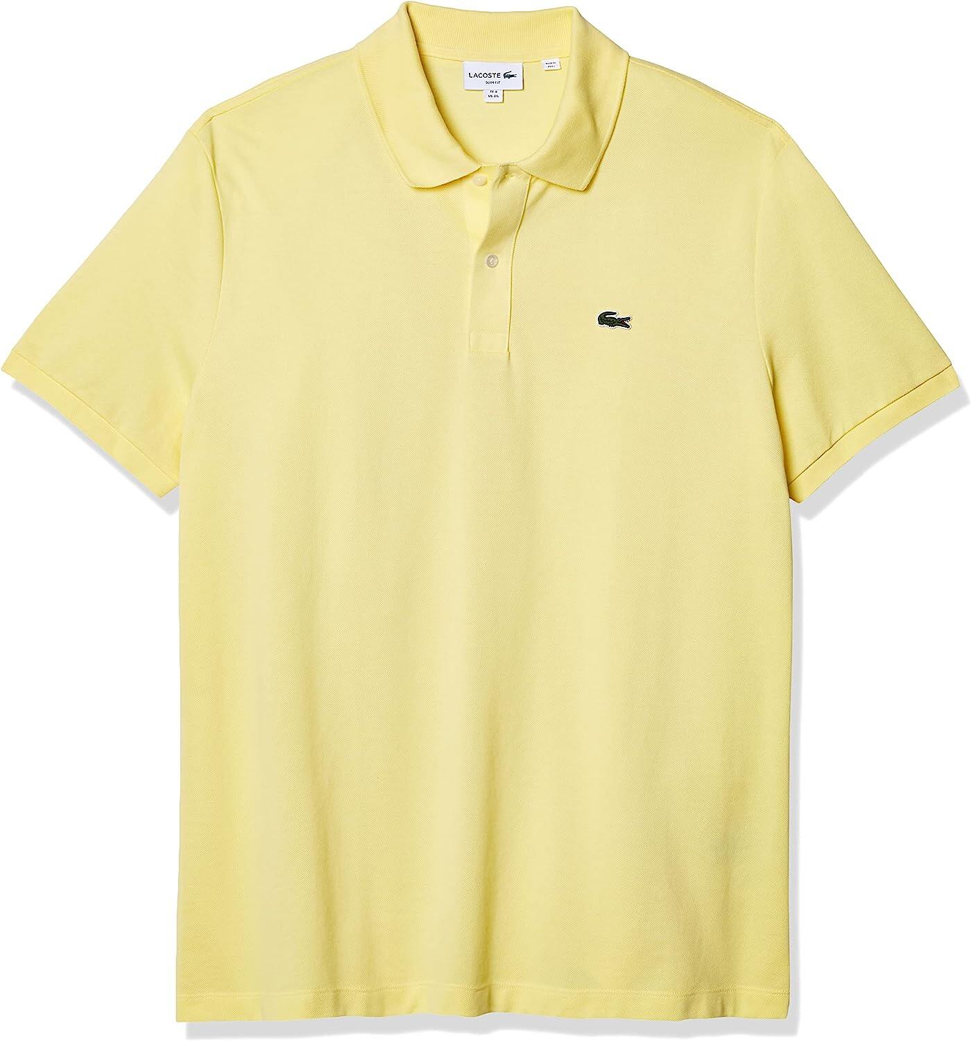 CAMISA POLO MASCULINA LACOSTE CLASSIC PIQUE SLIM FIT MANGA CURTA