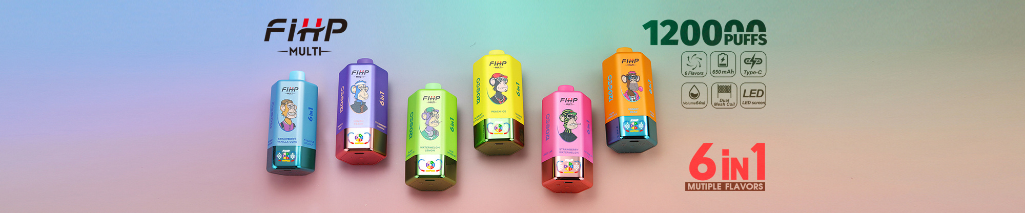 FIHP 120000 Puffs Vape