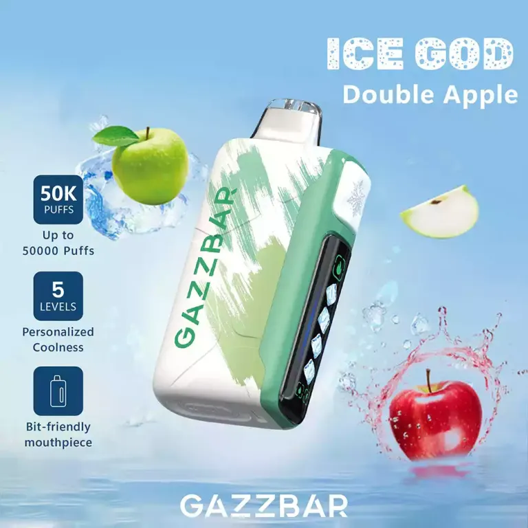 Gazzbar 50000 Puffs ICE GOD Disposable Vape