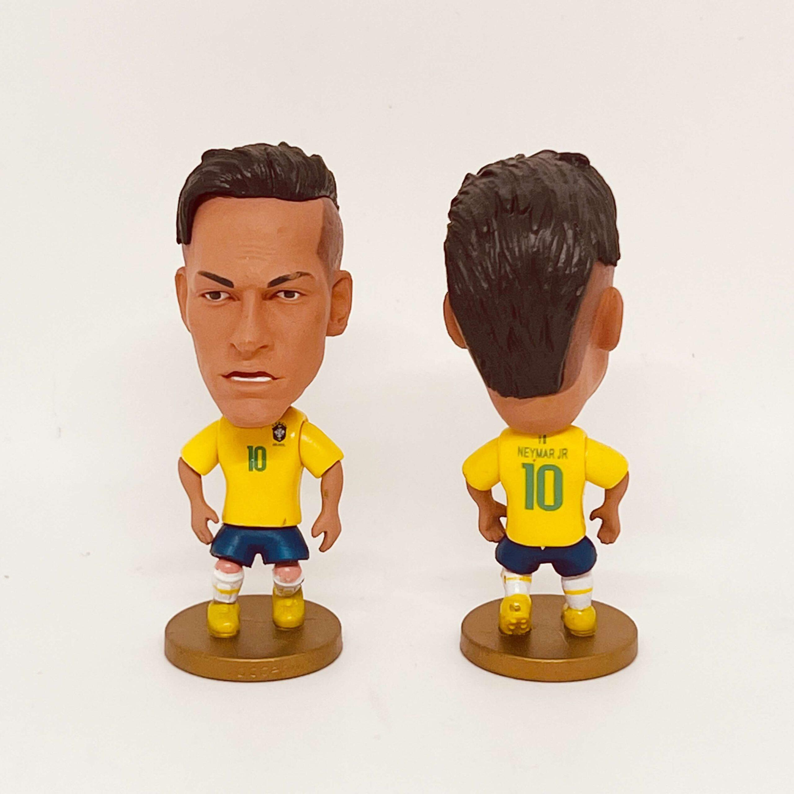 🔥⚽2025 Conjunto de estatueta de anime de estrela de futebol mais vendido e ornamento de mini troféu de metal🏆