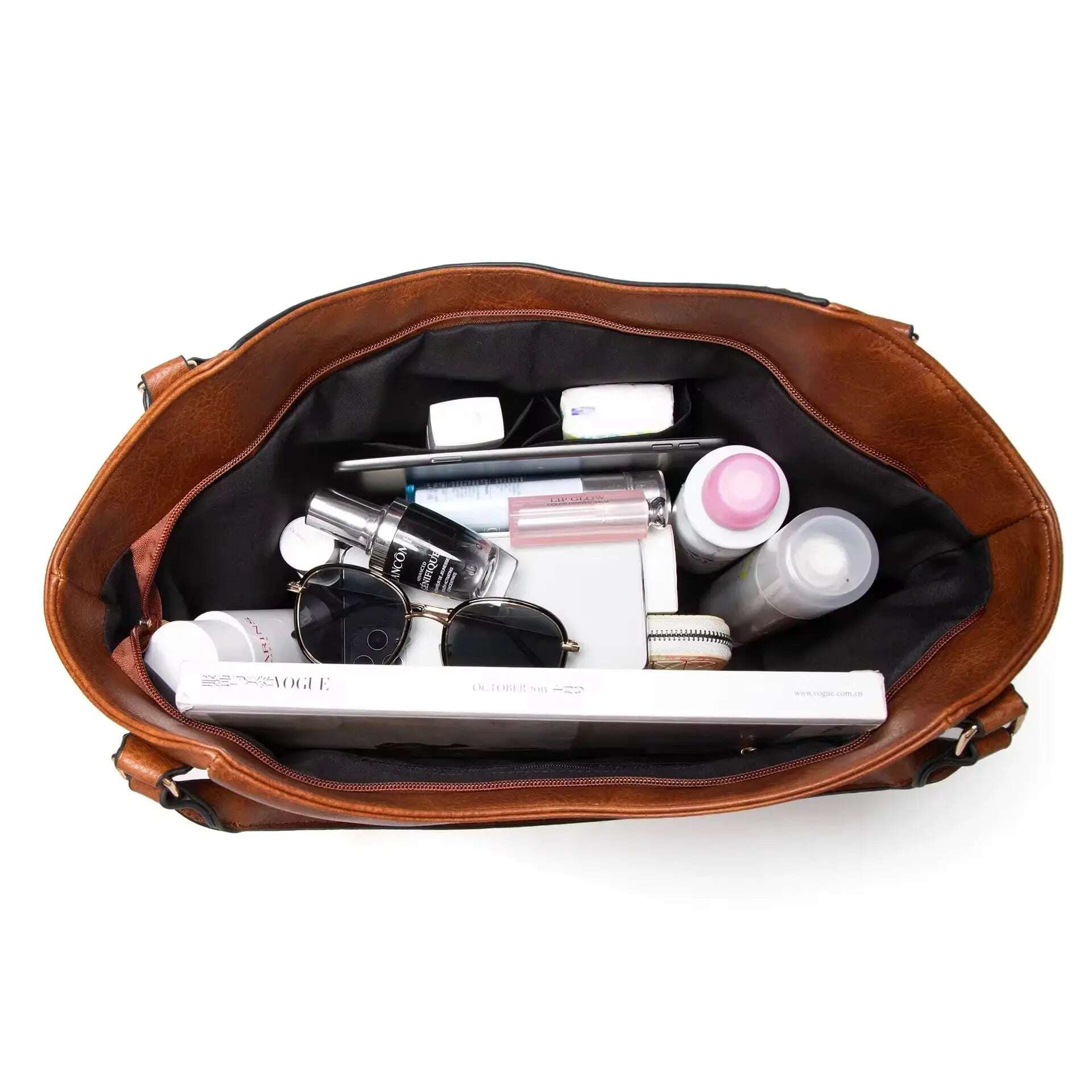 Елегантната изтънченост на Нели | Кожена чанта през рамо