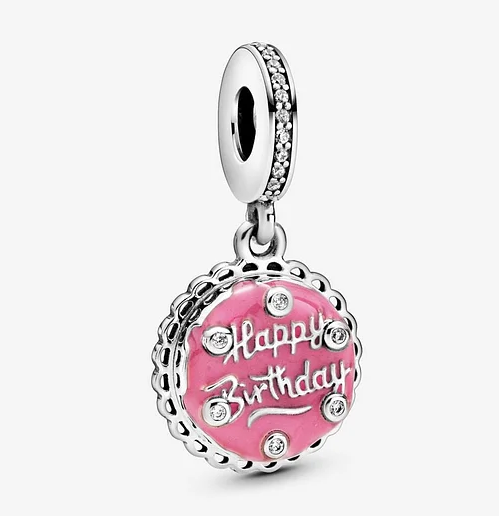 Disney Stitch Birthday Cake Charms și set de brățări