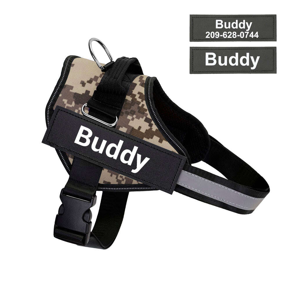 O arnês personalizado original para cães HarnessBuddy™
