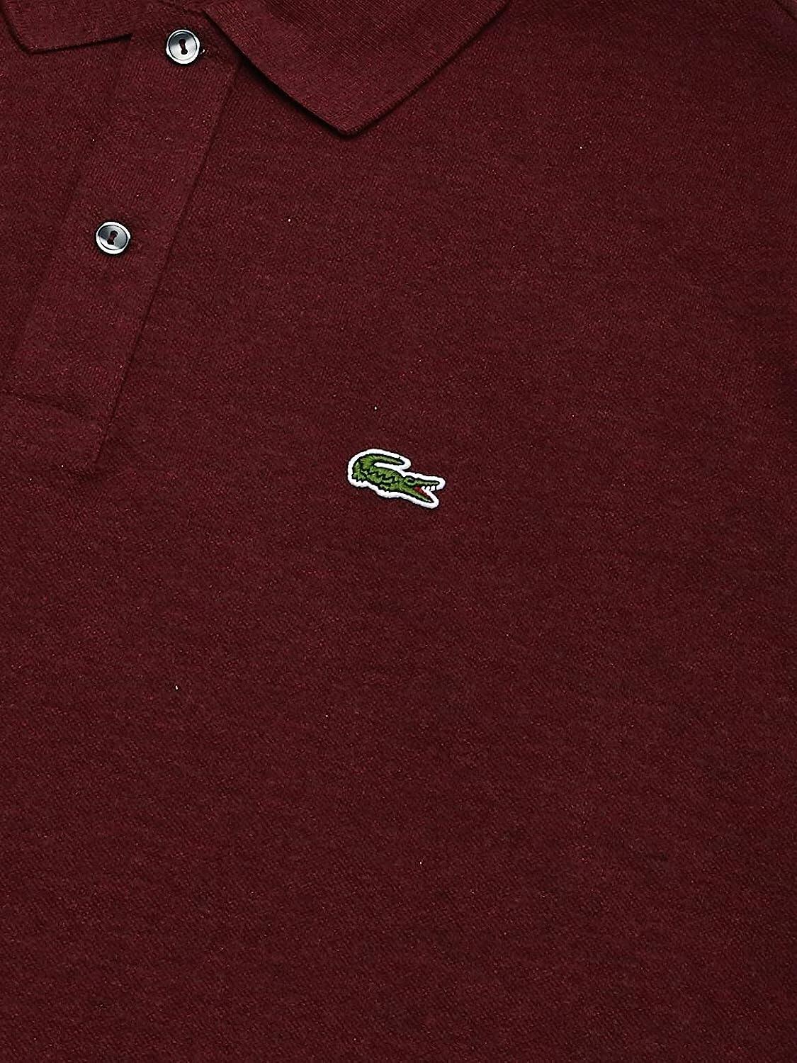 CAMISA POLO MASCULINA LACOSTE CLASSIC PIQUE SLIM FIT MANGA CURTA