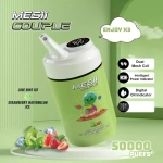 Mesii pár 50000 puffs három ízű 50k eldobható vape bulk vásárlás nagykereskedelmi