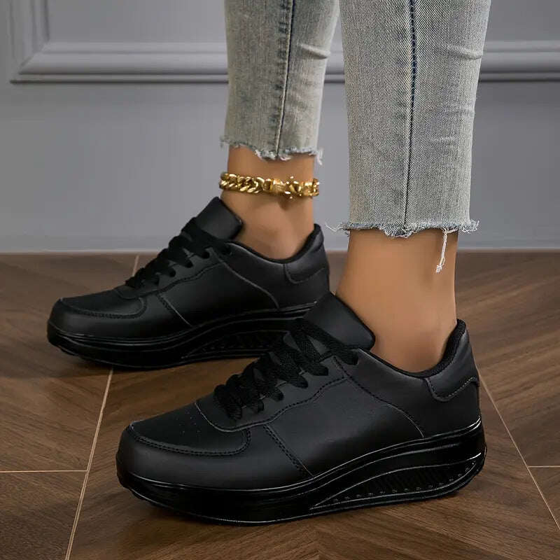 🔥 Last Day Promocja 50% zniżki - Sneakery ortopedyczne dla damskiej mody oddychającej platformy