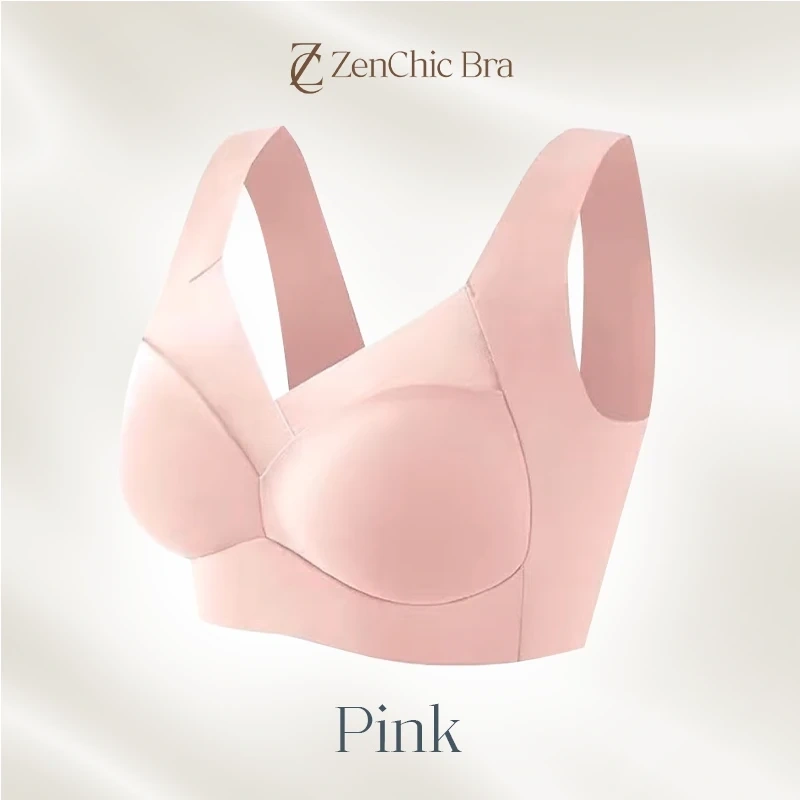 Sutiã ZenChic (conjunto de 3 peças) - PROMOÇÃO DE ÚLTIMO DIA - 80% DE DESCONTO - Sutiã push up sem costura sem fio