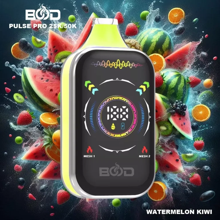 BOOD PULSE PRO 50000 Puffs Vapes Strawberry Ice