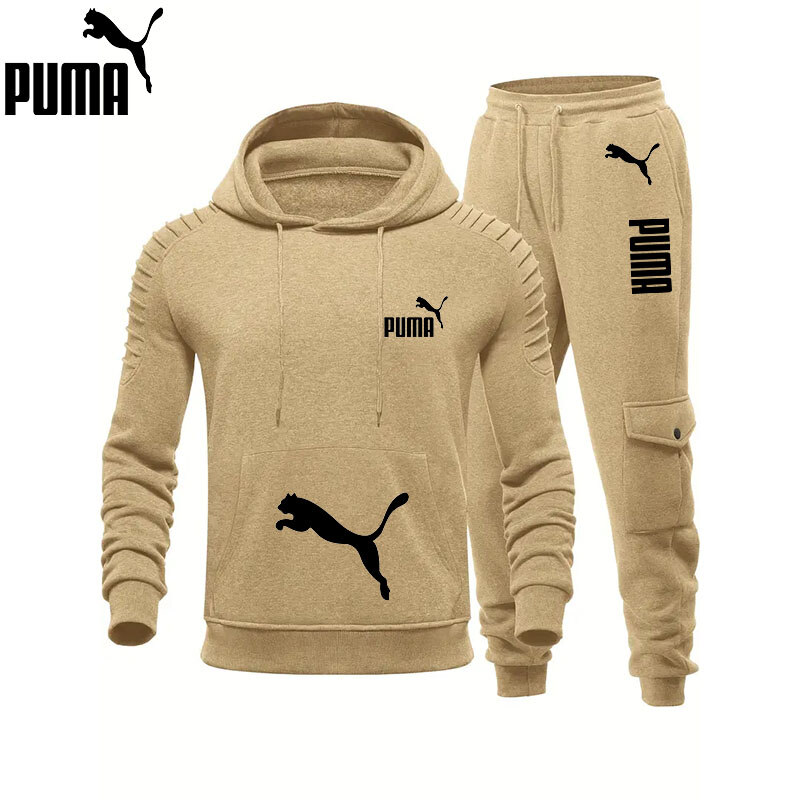 2025 Najnowsza męska kurtka z kapturem PUMA® + spodnie dresowe PUMA®