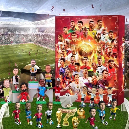 Calendário do Advento da Copa do Mundo de 2025 🎁24 presentes estão nele