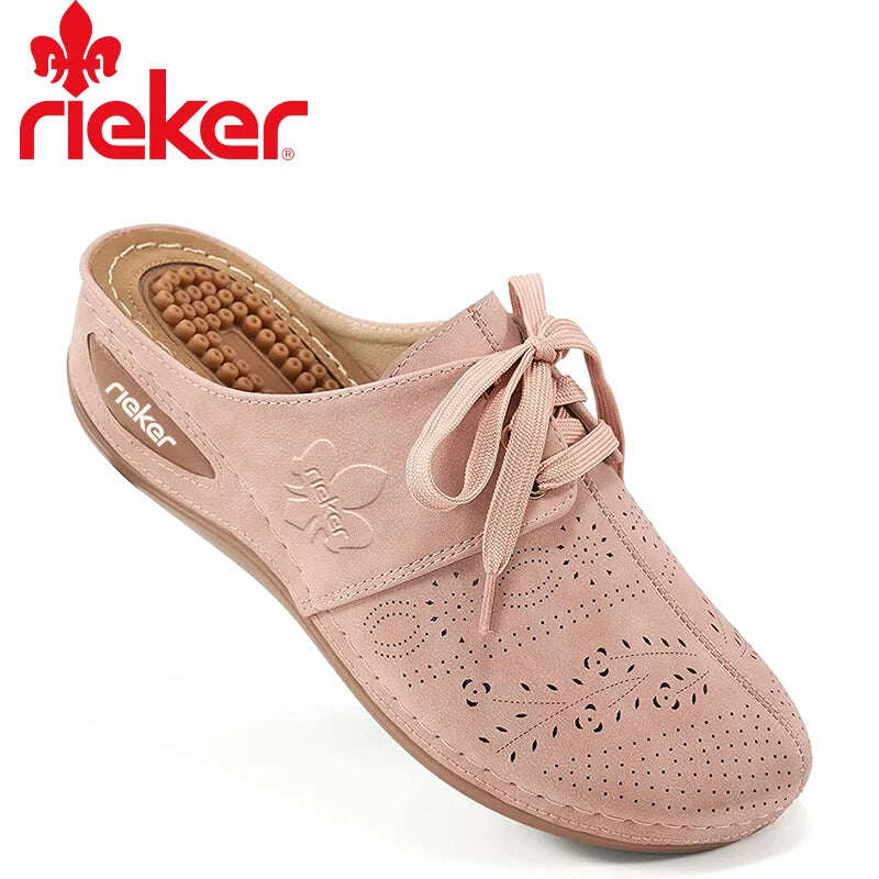 Nové dámske masážne sandále Rieker® s podporou klenby