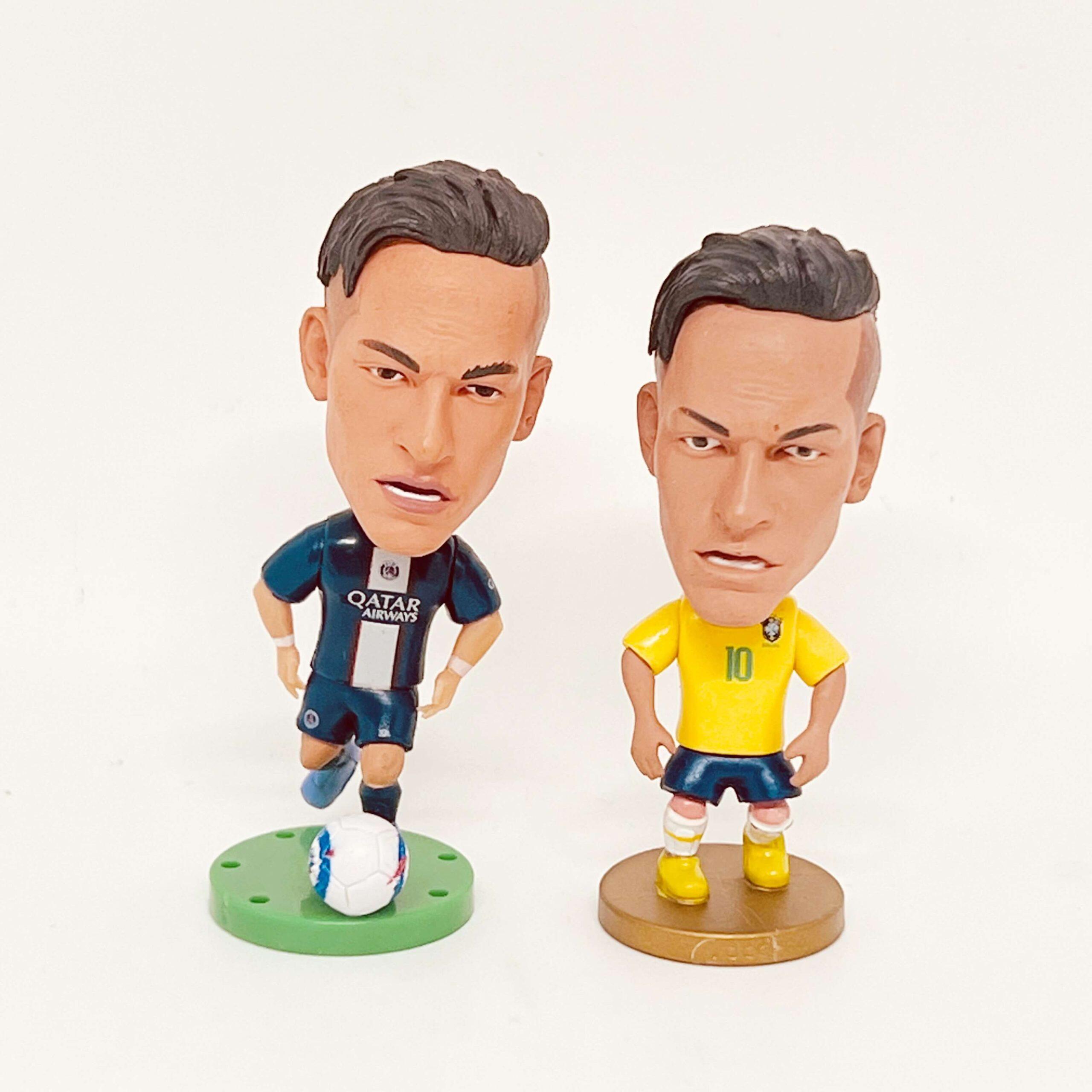 🔥⚽2025 Conjunto de estatueta de anime de estrela de futebol mais vendido e ornamento de mini troféu de metal🏆