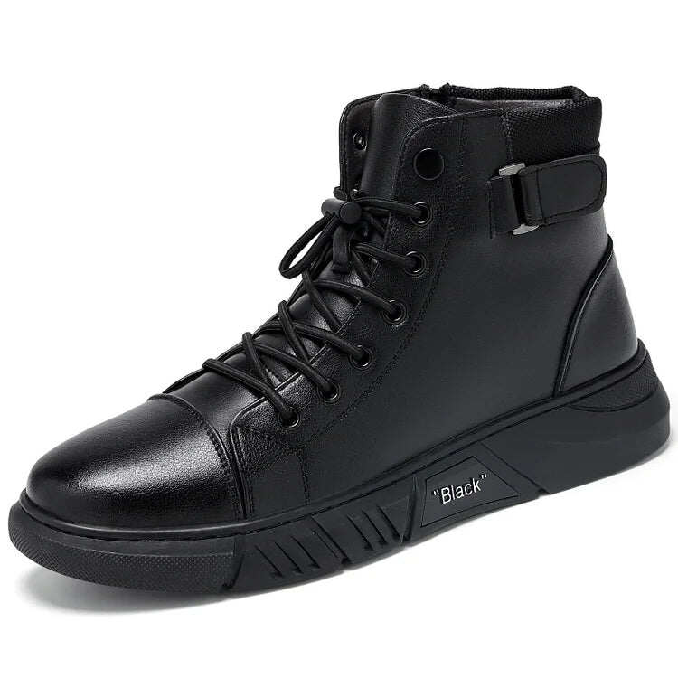 Męskie buty casualowe ogólnego przeznaczenia wykonane ze skóry naturalnej