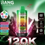 Bang Legend 120K Watermelon Ice & Mixed Berries & Apple Pear & Blueberry Mint & Summer Time