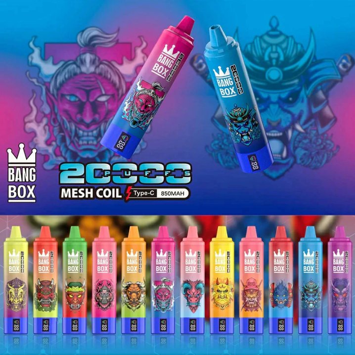 Bang Box 20000 Puffs – wszystkie smaki i warianty kolorystyczne