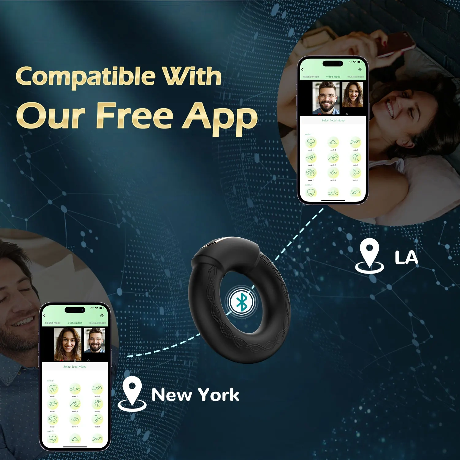 2024 нов вибриращ пръстен за мъже