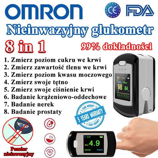 Omron nem invazív vércukormérő (5 másodperces mérés/99%-os pontosság)