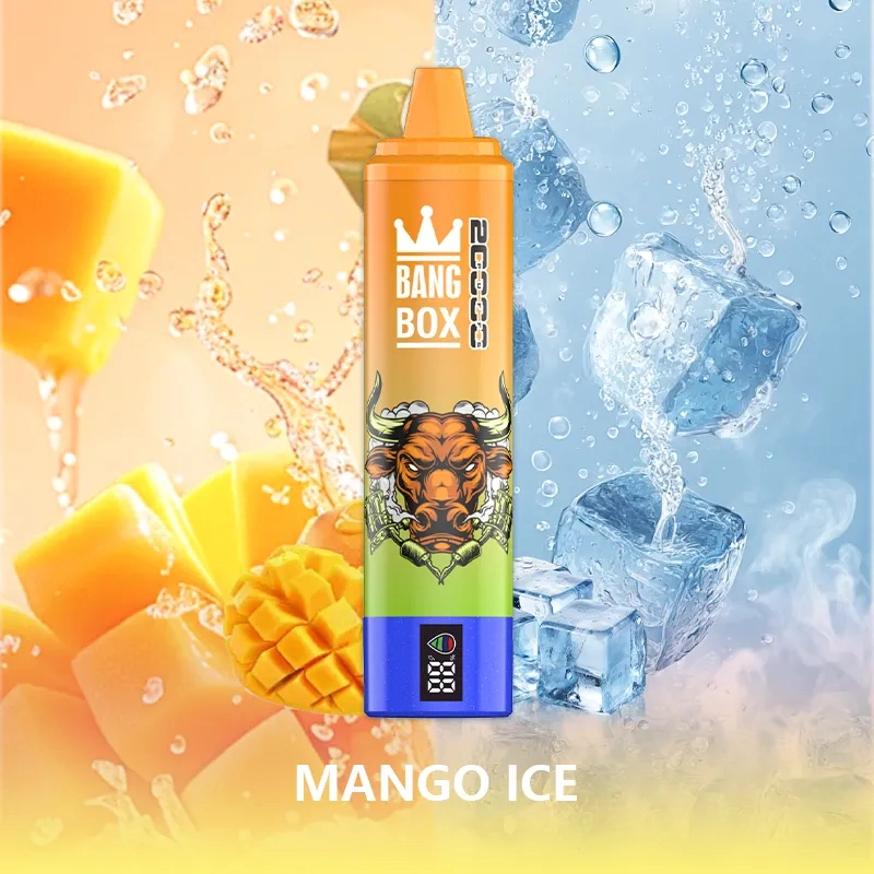 BANG BOX 20000 Puffs Dupla Ízes Eldobható Vape - Mangó Őszibarack