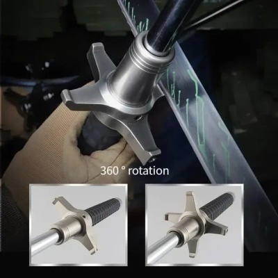 🏕️Ferramenta de segurança multifuncional para caminhadas🔦