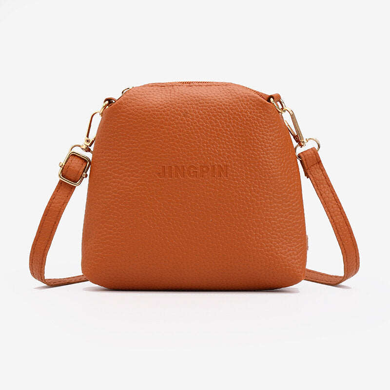 4 unidades de couro PU feminino com borla lazer bolsa crossbody bolsa fixa ex