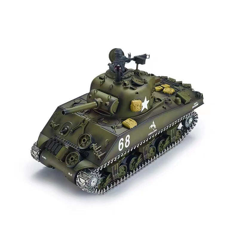1/16 Metal Upgraded M4A3 Sherman Heng Long RC Tank 3898
