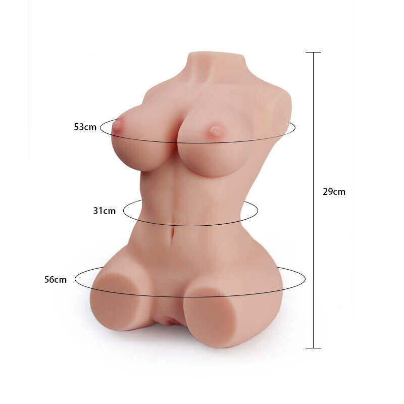 【MIKO】 REALISTYCZNA LALKA MIŁOŚCI 3,6 KG MASTURBATOR Z POCHWĄ I ODBYTEM 3D