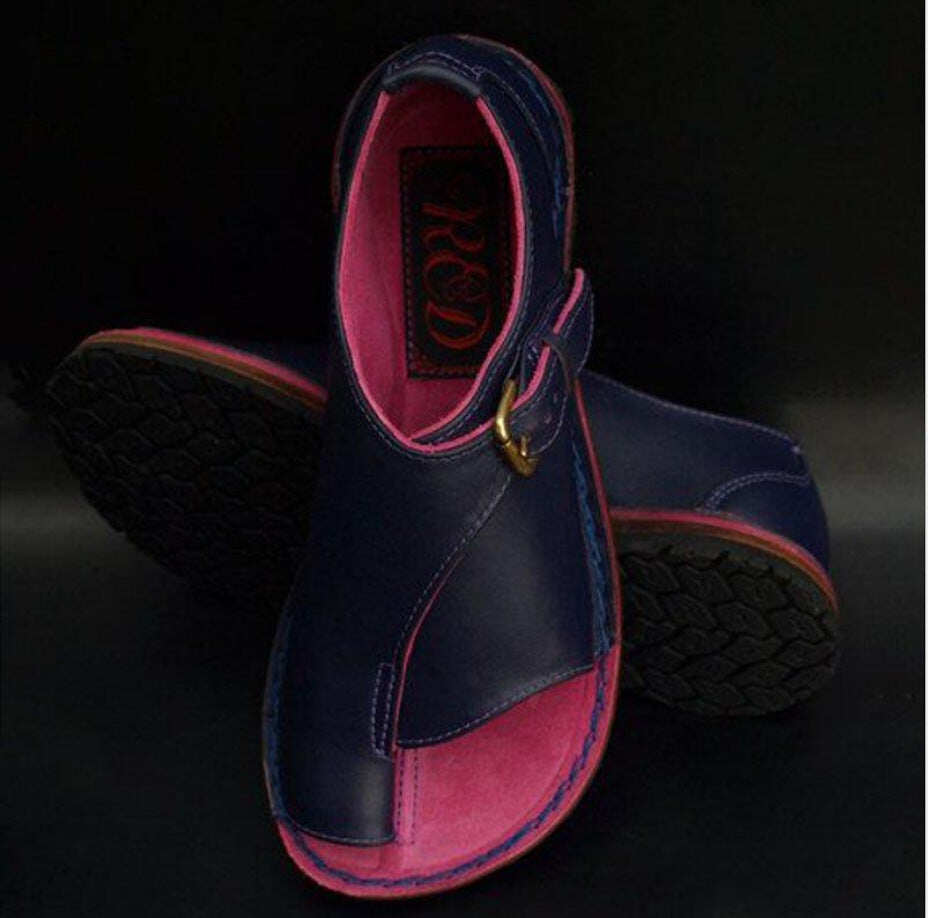 MINI SANDÁLIA FEMININA DE COURO