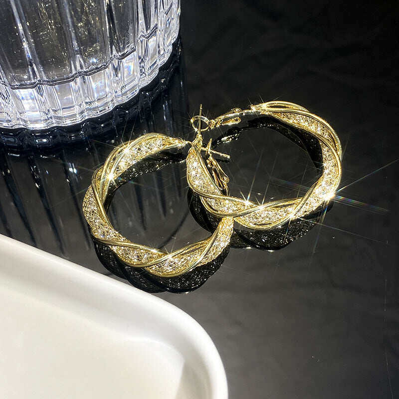 🔥Brincos de argola para atividade linfática