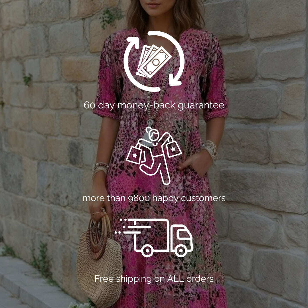 Vestido midi leve