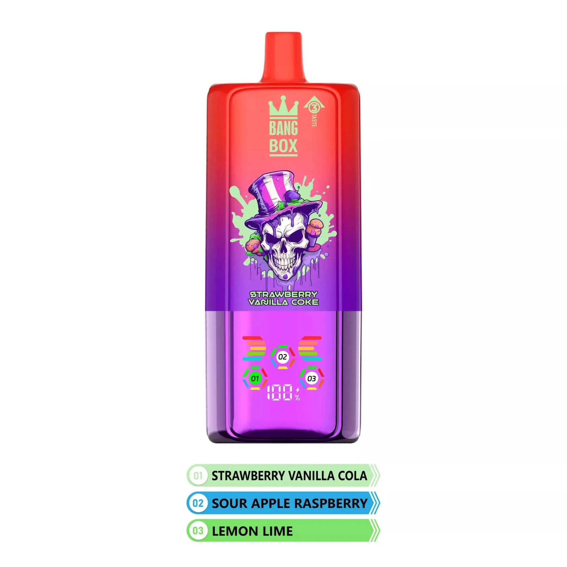 BANGBOX 80.000 Puffs: Vape Descartável 3-em-1 Recarregável | Atacado Original