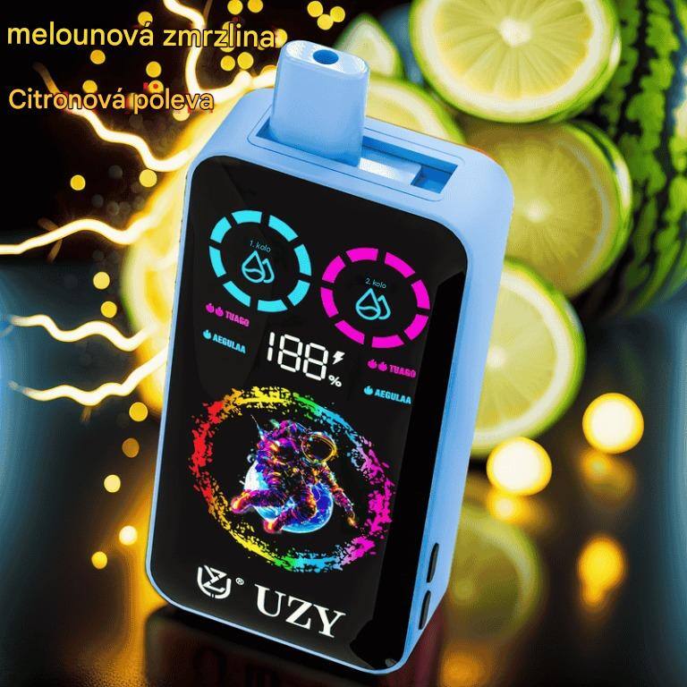 UZY Tornado 30000 30K Puffs :Dual Flavors Disposable Vape with Smart Screen