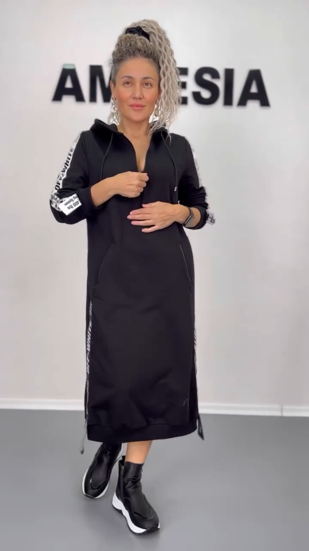 【S-5XL】🔥Vestido de outono novo, moderno e de alta qualidade