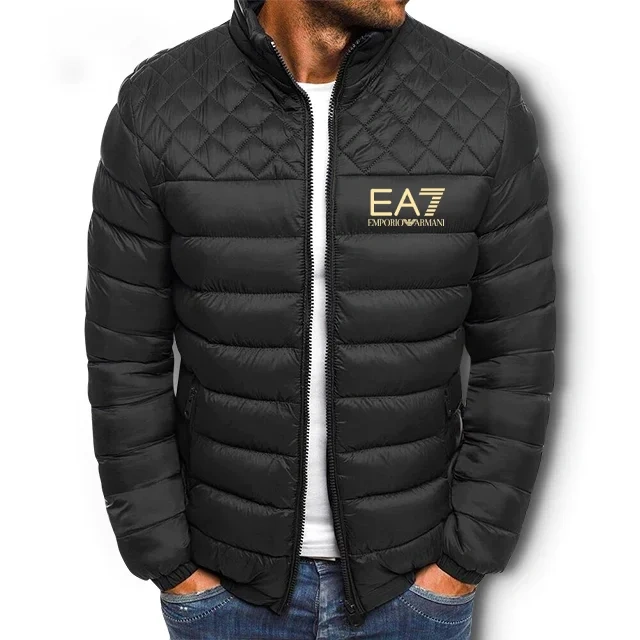 Jaqueta térmica masculina de inverno