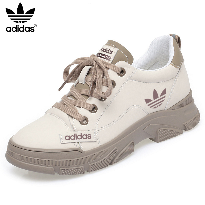 Adidas-2025 nowe damskie buty casualowe ze skóry cielęcej