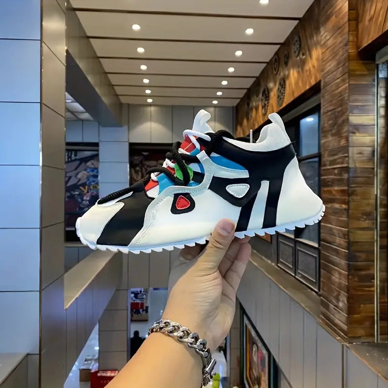 2024 νέα χοντρή σόλα casual αθλητικά παπούτσια