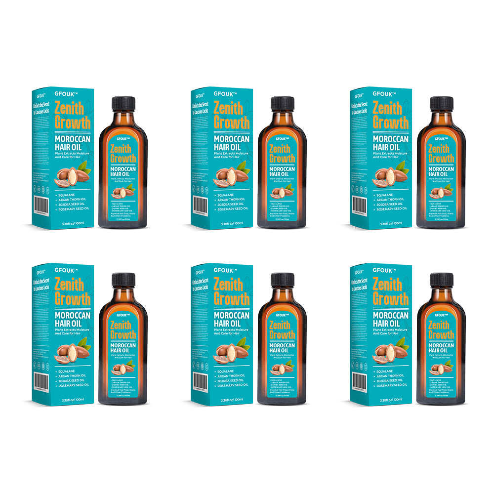 Óleo capilar marroquino GFOUK™ ZenithGrowth