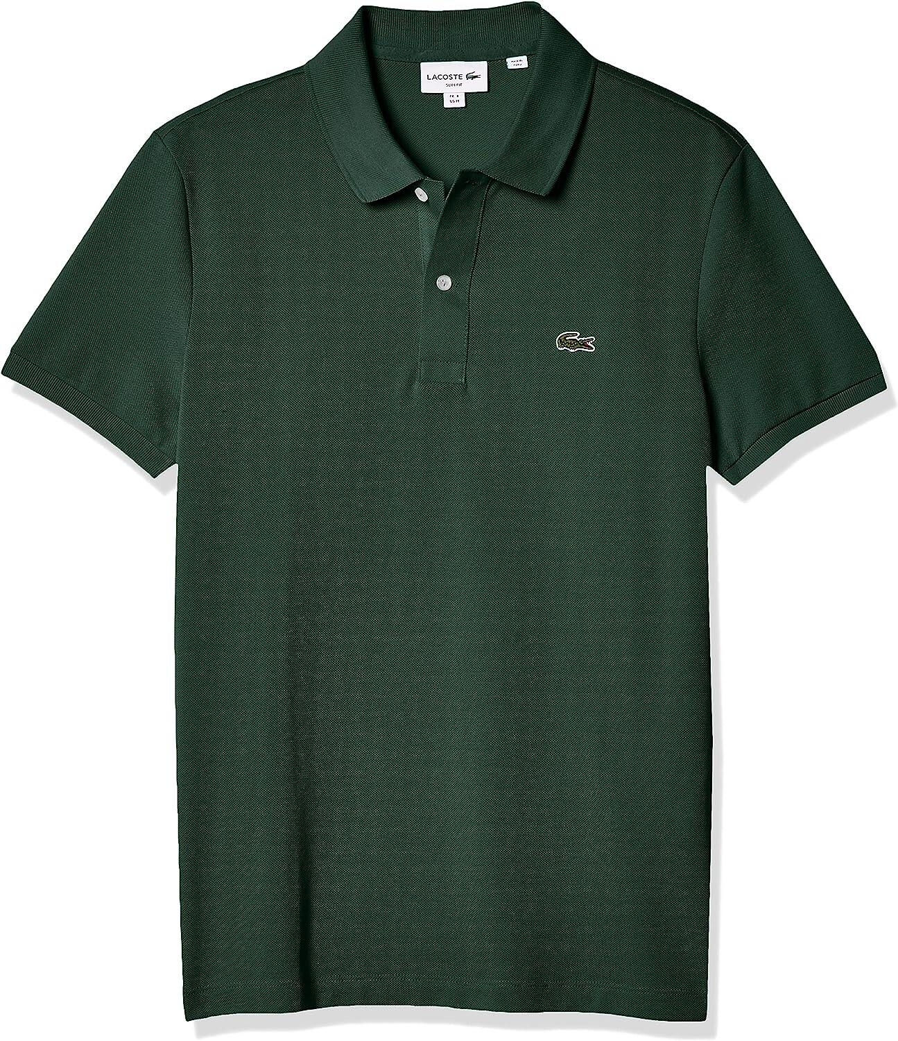 CAMISA POLO MASCULINA LACOSTE CLASSIC PIQUE SLIM FIT MANGA CURTA