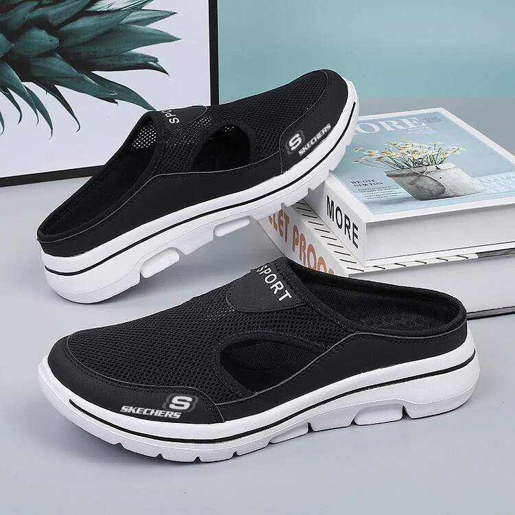 Novo estilo 2025 com sandálias esportivas de suporte, confortáveis ​​e respiráveis